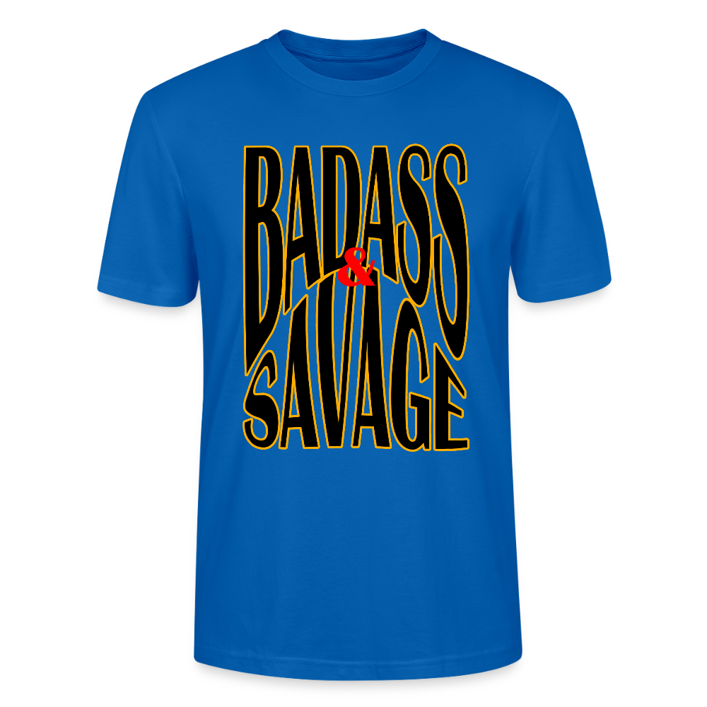 Badass & Savage - bleu paon