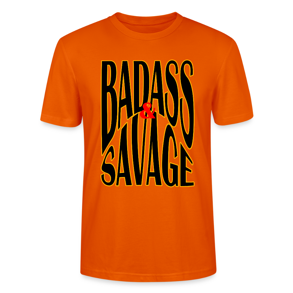 Badass & Savage - orange profond