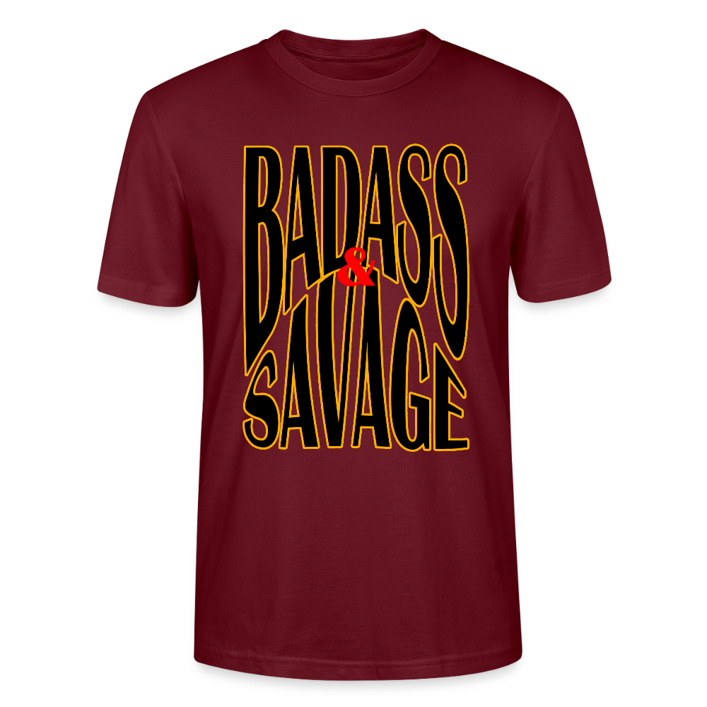 Badass & Savage - bordeaux