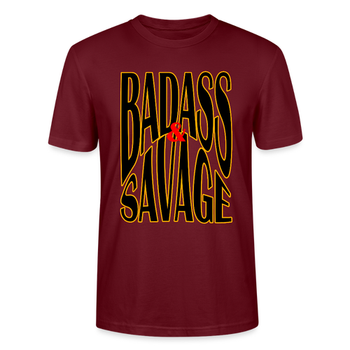 Badass & Savage - bordeaux