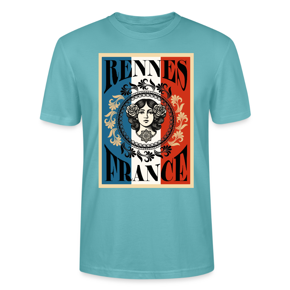 Rennes - turquoise pastel